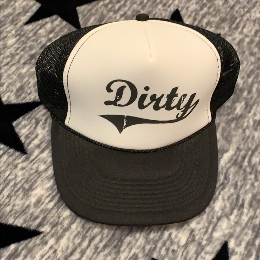 DIRTY trucker hat. INK APPAREL